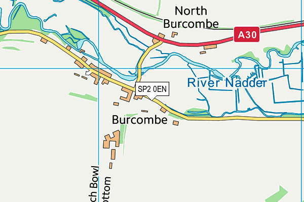 SP2 0EN map - OS VectorMap District (Ordnance Survey)