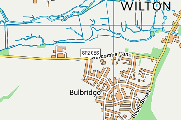 Wilton CofE Primary School map (SP2 0ES) - OS VectorMap District (Ordnance Survey)