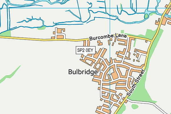 SP2 0EY map - OS VectorMap District (Ordnance Survey)