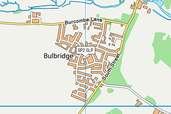 SP2 0LP map - OS VectorMap District (Ordnance Survey)