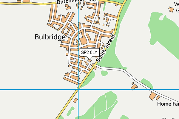 SP2 0LY map - OS VectorMap District (Ordnance Survey)