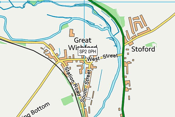 SP2 0PH map - OS VectorMap District (Ordnance Survey)