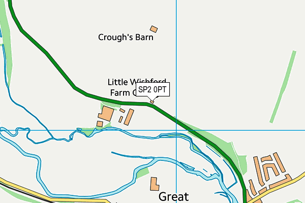 SP2 0PT map - OS VectorMap District (Ordnance Survey)