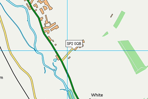 SP2 0QB map - OS VectorMap District (Ordnance Survey)