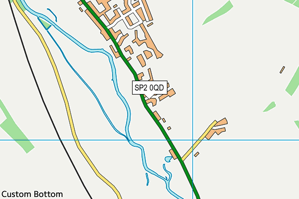 South Newton Rec map (SP2 0QD) - OS VectorMap District (Ordnance Survey)