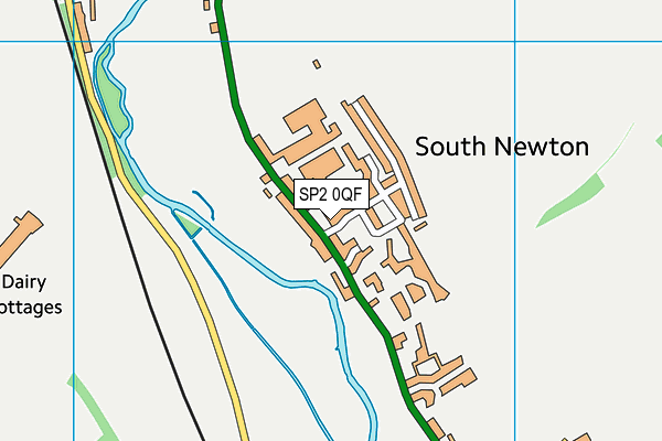SP2 0QF map - OS VectorMap District (Ordnance Survey)