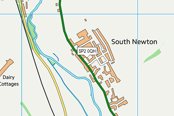 SP2 0QH map - OS VectorMap District (Ordnance Survey)