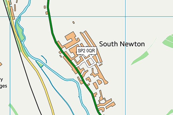 SP2 0QR map - OS VectorMap District (Ordnance Survey)