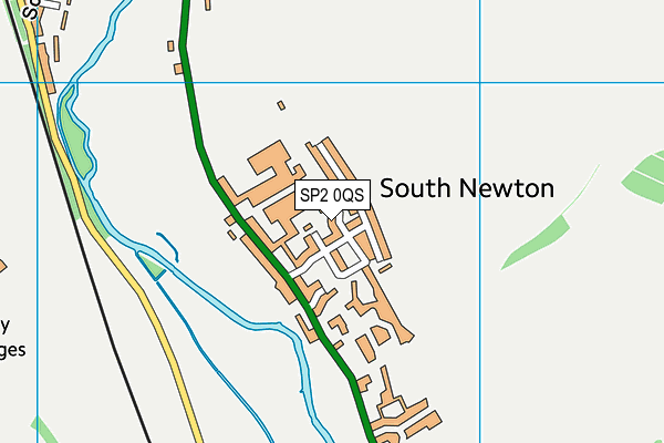 SP2 0QS map - OS VectorMap District (Ordnance Survey)