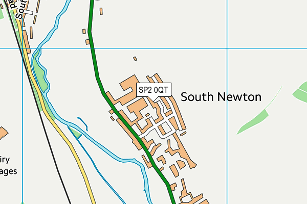 SP2 0QT map - OS VectorMap District (Ordnance Survey)