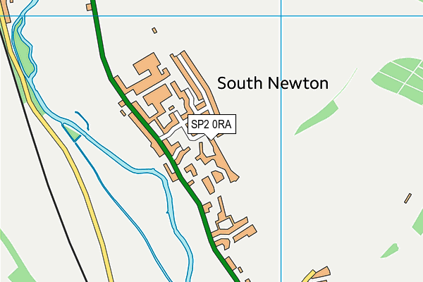 SP2 0RA map - OS VectorMap District (Ordnance Survey)