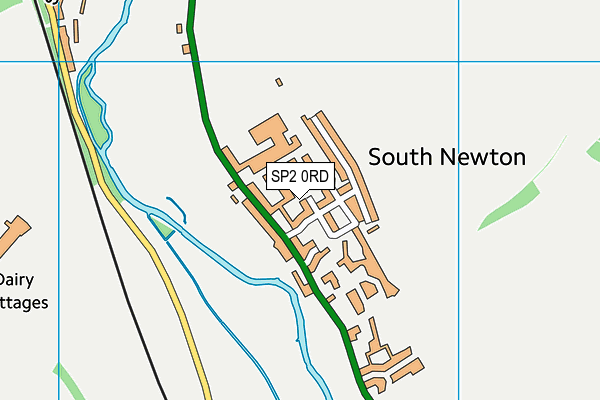 SP2 0RD map - OS VectorMap District (Ordnance Survey)