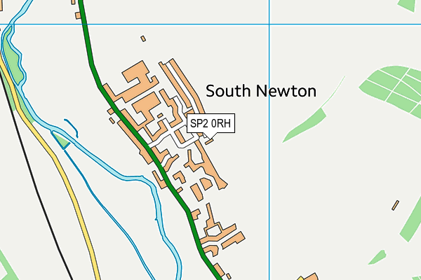 SP2 0RH map - OS VectorMap District (Ordnance Survey)