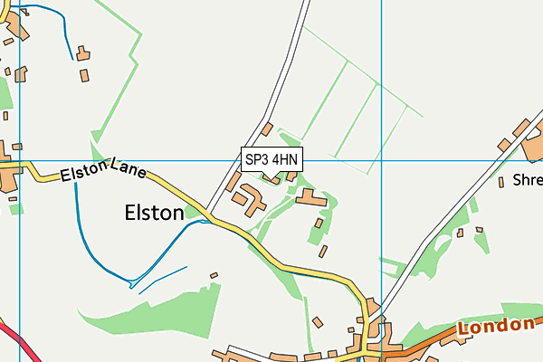 SP3 4HN map - OS VectorMap District (Ordnance Survey)