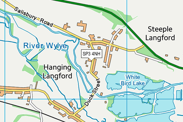 SP3 4NH map - OS VectorMap District (Ordnance Survey)