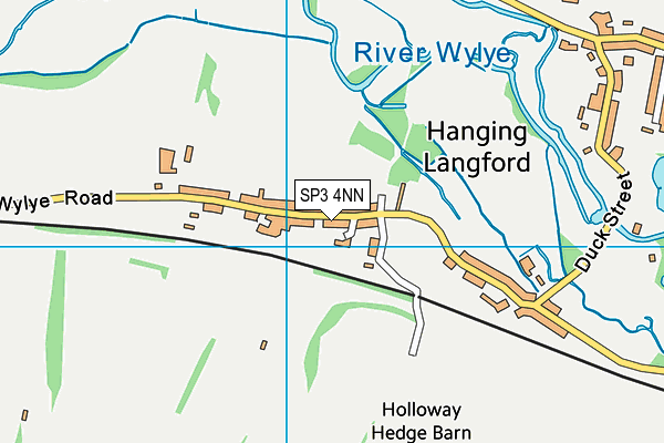 SP3 4NN map - OS VectorMap District (Ordnance Survey)