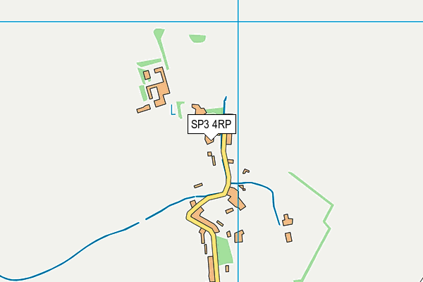 SP3 4RP map - OS VectorMap District (Ordnance Survey)