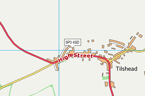 SP3 4SD map - OS VectorMap District (Ordnance Survey)