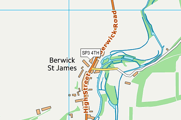 SP3 4TH map - OS VectorMap District (Ordnance Survey)