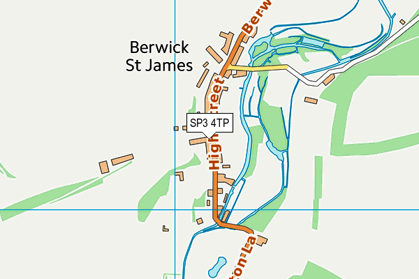 SP3 4TP map - OS VectorMap District (Ordnance Survey)