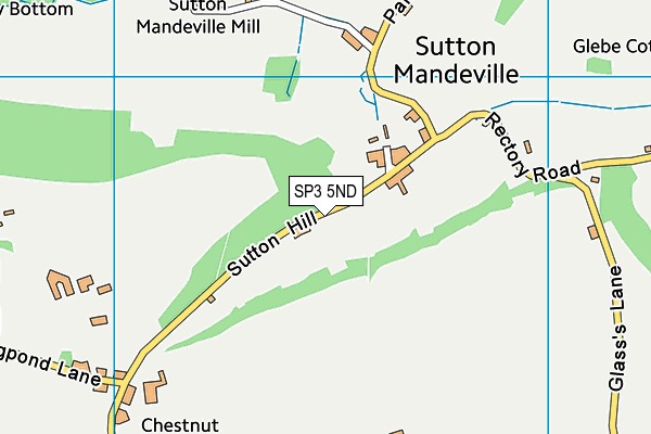 SP3 5ND map - OS VectorMap District (Ordnance Survey)