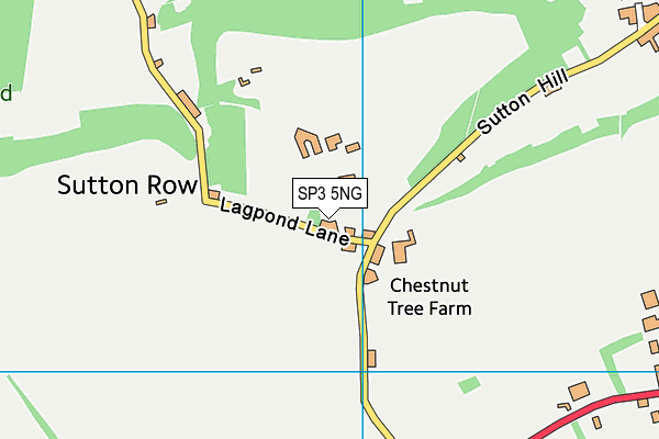 SP3 5NG map - OS VectorMap District (Ordnance Survey)