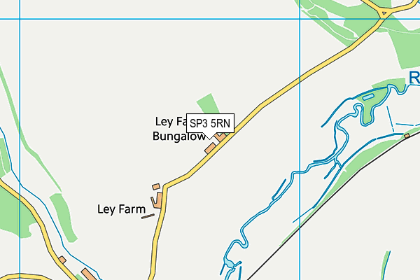 SP3 5RN map - OS VectorMap District (Ordnance Survey)