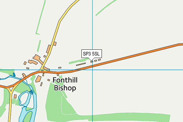 SP3 5SL map - OS VectorMap District (Ordnance Survey)