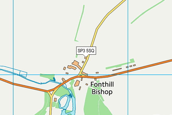 SP3 5SQ map - OS VectorMap District (Ordnance Survey)