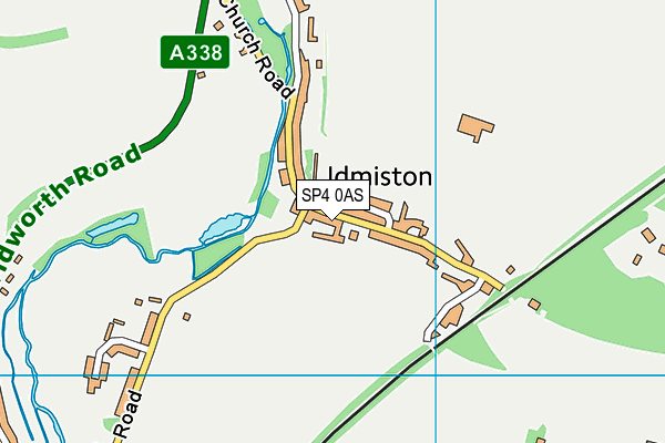 SP4 0AS map - OS VectorMap District (Ordnance Survey)