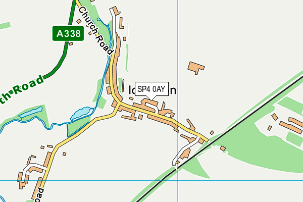 SP4 0AY map - OS VectorMap District (Ordnance Survey)