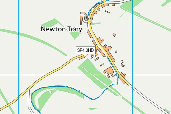 SP4 0HD map - OS VectorMap District (Ordnance Survey)