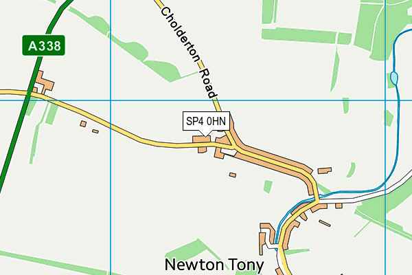 SP4 0HN map - OS VectorMap District (Ordnance Survey)