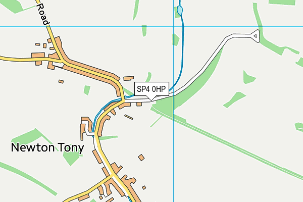SP4 0HP map - OS VectorMap District (Ordnance Survey)