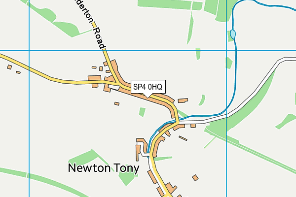 SP4 0HQ map - OS VectorMap District (Ordnance Survey)