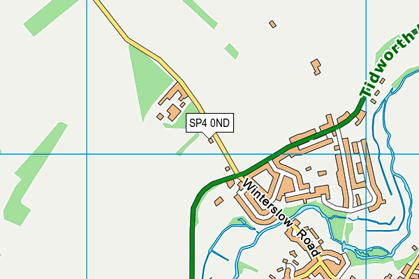 SP4 0ND map - OS VectorMap District (Ordnance Survey)