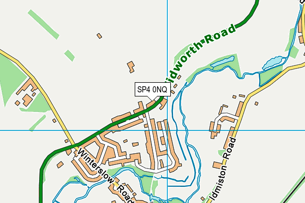 SP4 0NQ map - OS VectorMap District (Ordnance Survey)