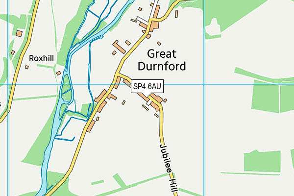 SP4 6AU map - OS VectorMap District (Ordnance Survey)