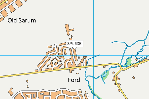 SP4 6DE map - OS VectorMap District (Ordnance Survey)