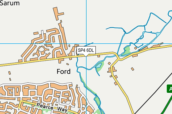 SP4 6DL map - OS VectorMap District (Ordnance Survey)