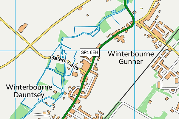 SP4 6EH map - OS VectorMap District (Ordnance Survey)