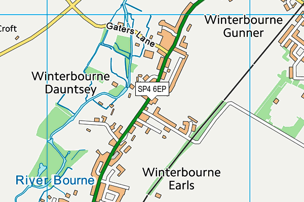 SP4 6EP map - OS VectorMap District (Ordnance Survey)