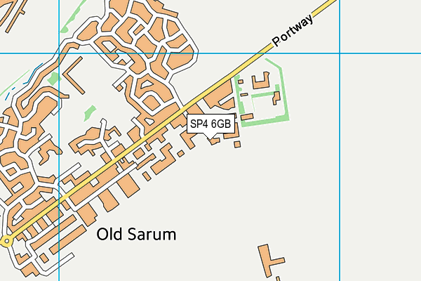 SP4 6GB map - OS VectorMap District (Ordnance Survey)