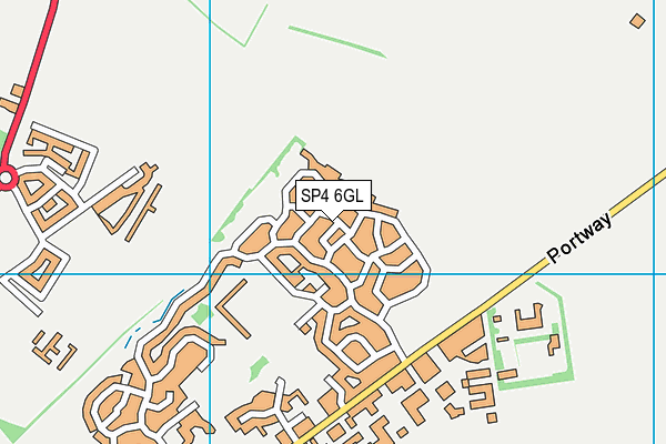 SP4 6GL map - OS VectorMap District (Ordnance Survey)