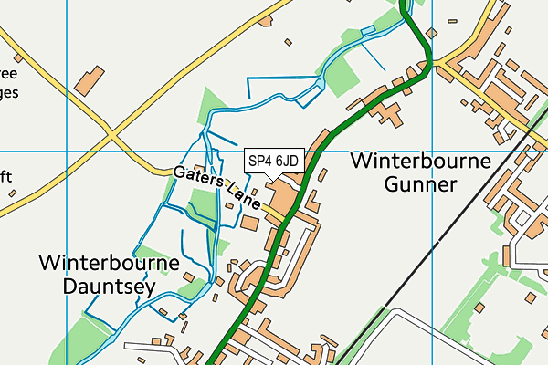 SP4 6JD map - OS VectorMap District (Ordnance Survey)