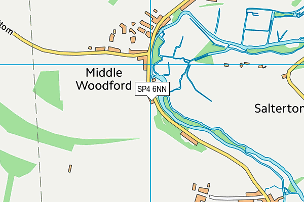 SP4 6NN map - OS VectorMap District (Ordnance Survey)