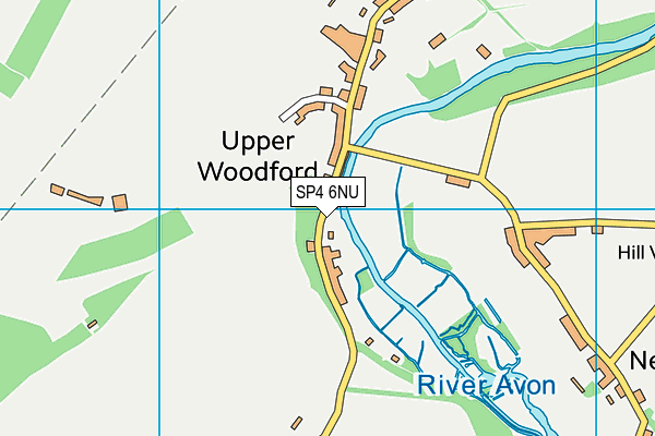 SP4 6NU map - OS VectorMap District (Ordnance Survey)