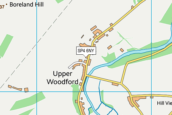 SP4 6NY map - OS VectorMap District (Ordnance Survey)