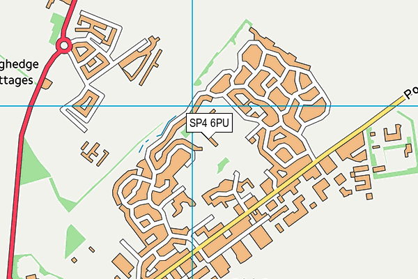 Salisbury Fc map (SP4 6PU) - OS VectorMap District (Ordnance Survey)