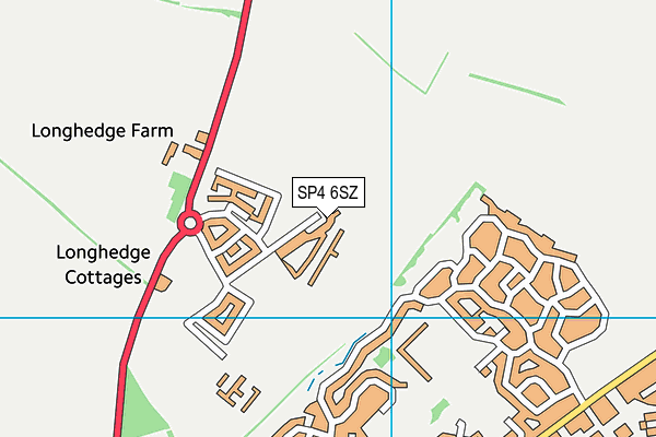 SP4 6SZ map - OS VectorMap District (Ordnance Survey)